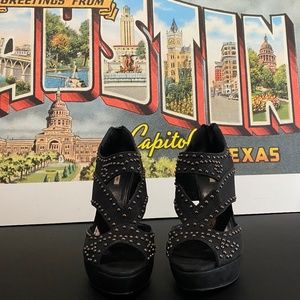 Miu Miu studded heels size 9